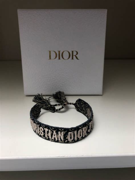 dior bracelet best friend|christian Dior studded friendship bracelet.